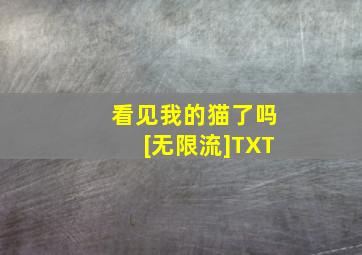 看见我的猫了吗[无限流]TXT